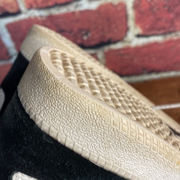 Puma Liga Suede Black & White Leather Sneakers Size 7.5 - Picture 13 of 14